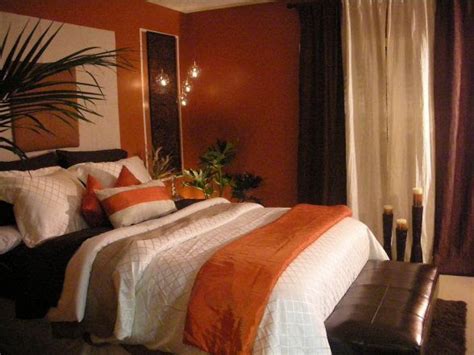 Top 10 Graphic of Orange And Brown Bedroom Ideas | Virginia Howell