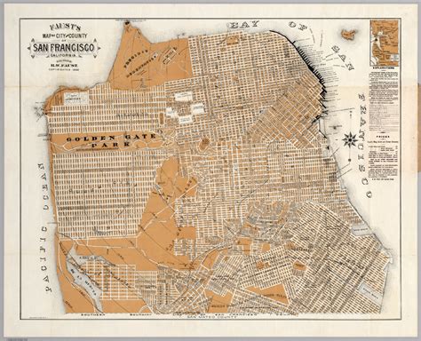 City And County Of San Francisco California - David Rumsey Historical Map Collection