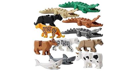 55% OFF 12 Piece Animals Toy Set - Compatible with LEGO | MommyDeals