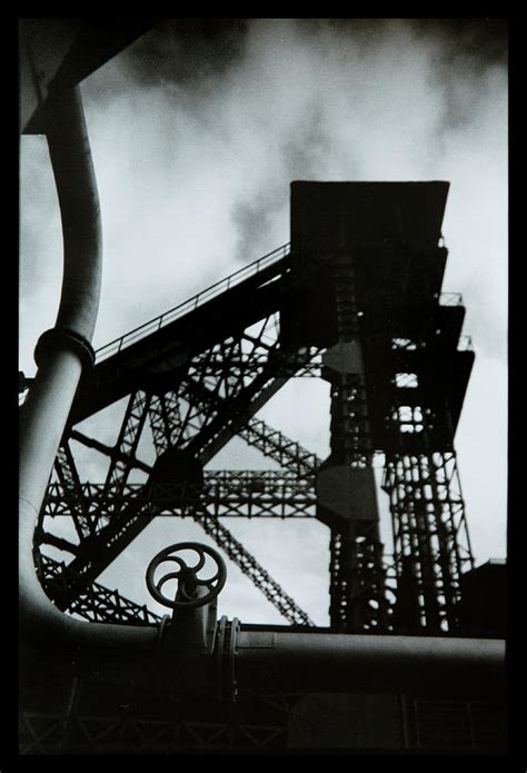 mine shaft silhouette BW Photograph by Dirk Ercken - Fine Art America