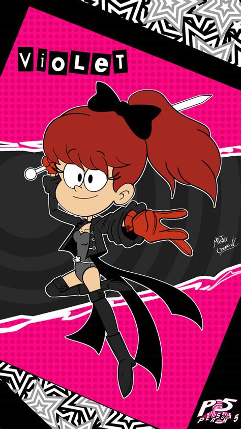 Violet from Persona 5 royal in TLH Style by Lenart03 on DeviantArt