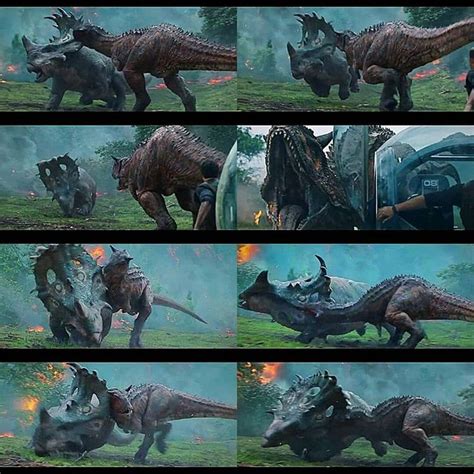 More awesome HD edits/screen captures of the Carnotaurus vs Sinoceratops fight scene. Credit go ...