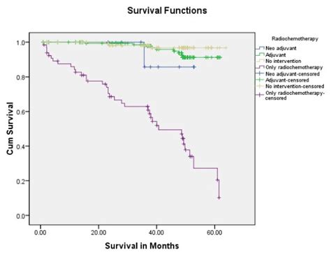 Survival rate of chemotherapy