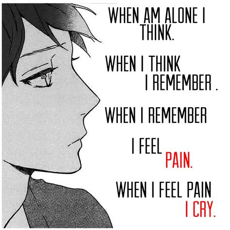 Anime Quote Sad Wallpapers - Wallpaper Cave
