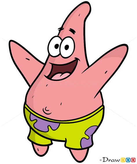 How to Draw Patrick Star, Spongebob