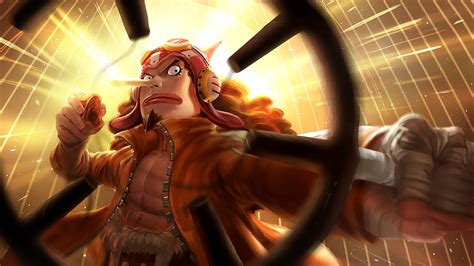 Download One Piece Usopp Kabuto Wallpaper | Wallpapers.com