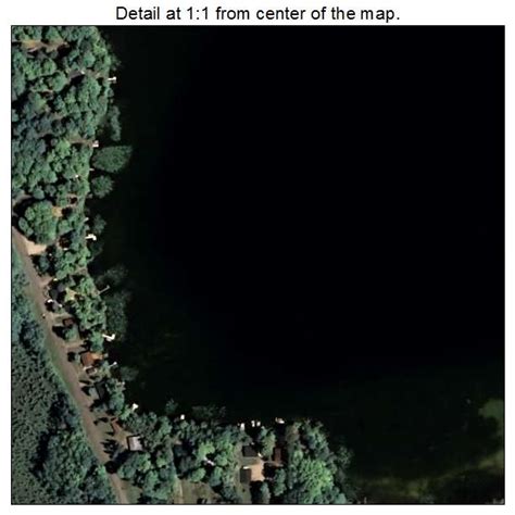 Aerial Photography Map of White Lake, WI Wisconsin