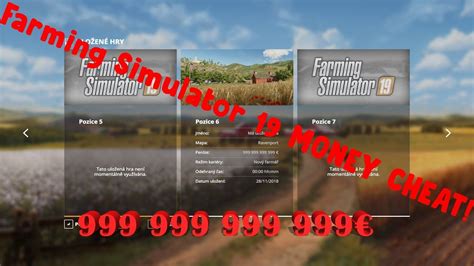 Farming Simulator 2019 MONEY CHEAT - YouTube