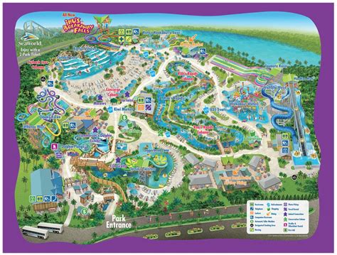 Aquatica Seaworld Orlando Map And Pdf - Seaworld Orlando Park Map Printable | Printable Maps