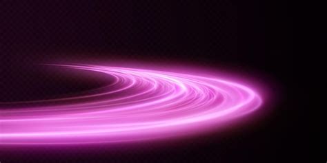 Premium Vector | Luminous pink lines of speed Light glowing effect ...