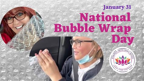 National Bubble Wrap Day January 31 - YouTube