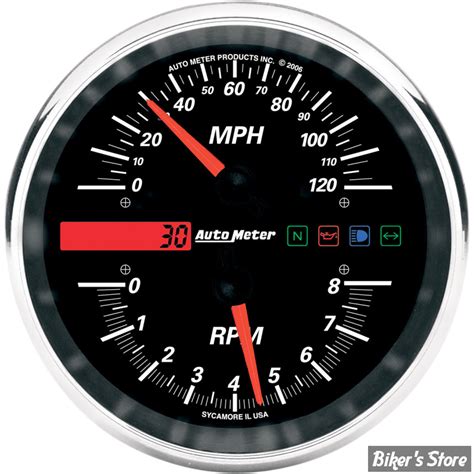 ECLATE A1 - PIECE N° 25 - COMPTEUR ELECTRONIQUE - AUTO METER - COMPTEUR ...