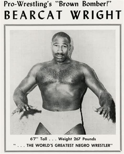 Black ThenThe First Black World Wrestling Champion: Bearcat Wright ...