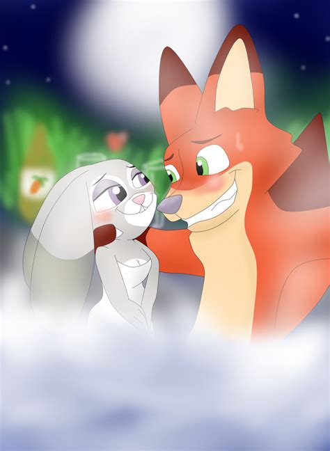 Nick Wilde and Judy Hopps Hot Springs by CristianDarkraDx2496 on DeviantArt