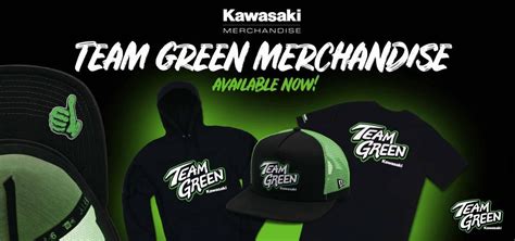 TEAM GREEN MERCHANDISE NOW AVAILAB | MotoXtreme Motorcycles