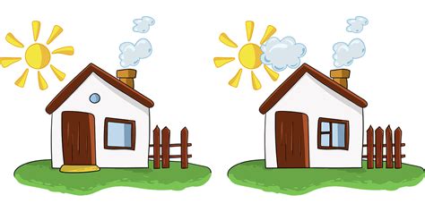 Download House, Houses, Spot The Difference. Royalty-Free Vector ...