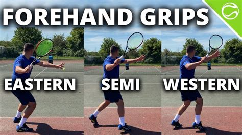 Best Tennis Forehand Grip? Eastern vs Semi Western vs Western - Forehand Grips Explained - YouTube