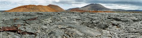 Volcanic landscape of Santiago island, Galapagos Stock Photo | Adobe Stock