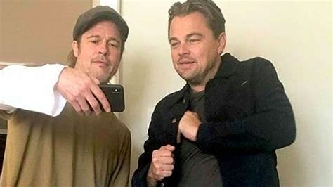 Brad Pitt and Leonardo DiCaprio Taking Selfie: Trending Videos Gallery ...