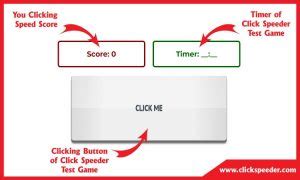 Click Speed Test - Check Your Clicking Speed Test With Clicker Test