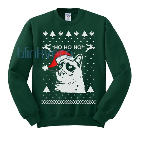 grumpy cat christmas sweater t shirt 20