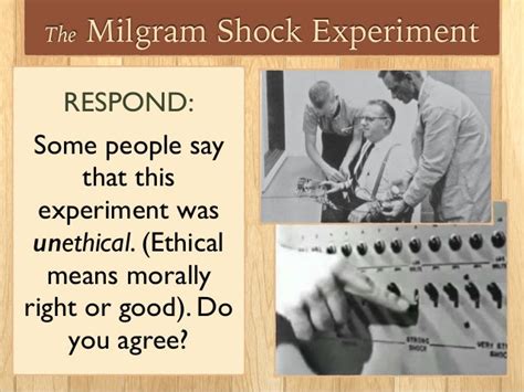 The Milgram Experiment