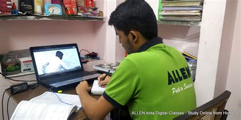 ALLEN Career Institute started online classes for the students during Corona Virus Lockdown - My ...