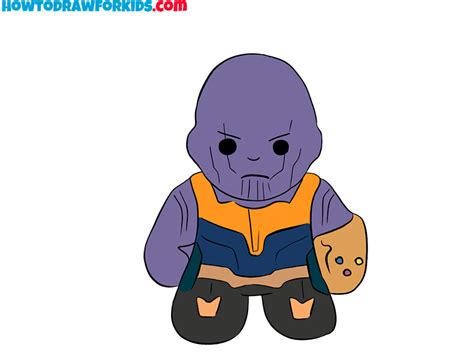 Top 110+ Thanos drawing cartoon - Tariquerahman.net