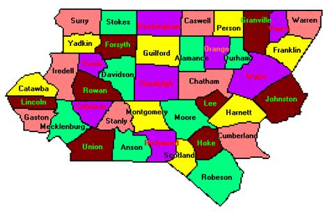 NC Regions Projects - 4th grade