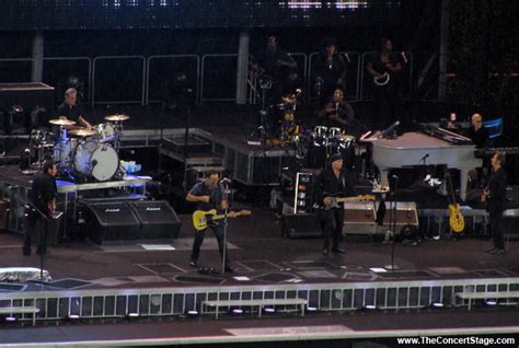 The Concert Stage - Bruce Springsteen and the E Street Band at Wrigley Field - September 08, 2012