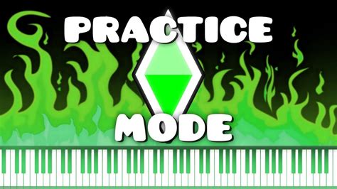 Synthesia [Piano Tutorial] Geometry Dash - Practice Mode - YouTube