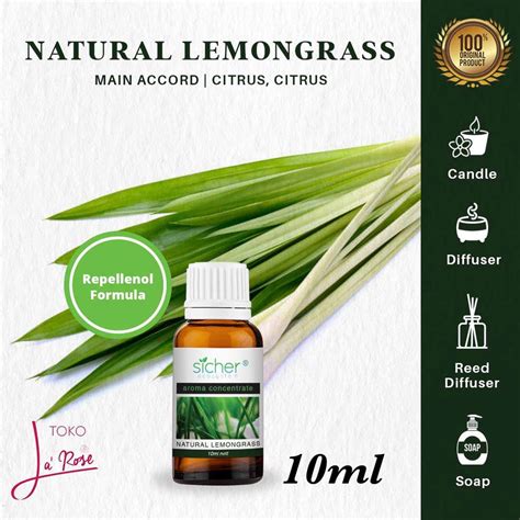 Jual Aromaterapi Diffuser Lemongrass Essential Oil Sereh Aromatherapy ...