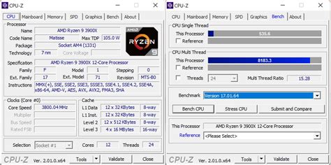 CPU-Z Benchmark 17 (Single-Core) CPU benchmark list