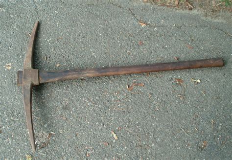 Beautiful Miners Pickaxe found in our cellar, 1840s | Collectors Weekly