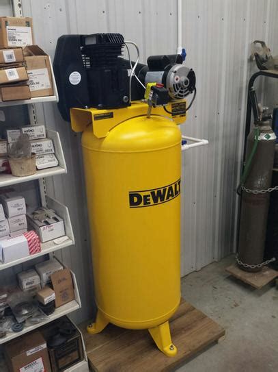 DEWALT 60 Gal. Vertical Stationary Electric Air Compressor DXCMLA3706056 at The Home Depot - Mobile