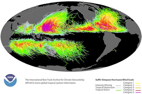 An Inventory of Tropical Cyclone Tracks | News | National Centers for ...