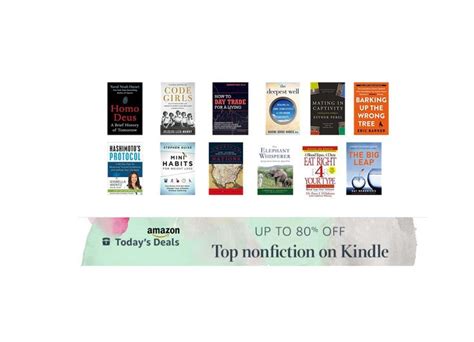 80% Off Top Non-Fiction Kindle eBooks at Amazon | Nonfiction, Kindle ...