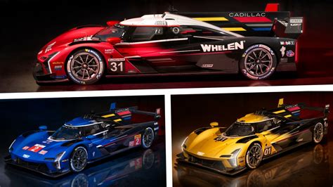 Cadillac Shows Three Liveries For Its New V-LMDh Racecar | Carscoops