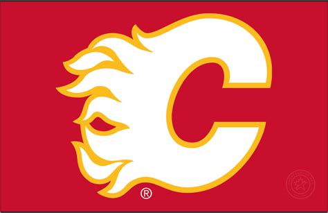 Calgary Flames Primary Dark Logo - National Hockey League (NHL) - Chris Creamer's Sports Logos ...