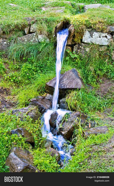 Stream Small Waterfall Image & Photo (Free Trial) | Bigstock