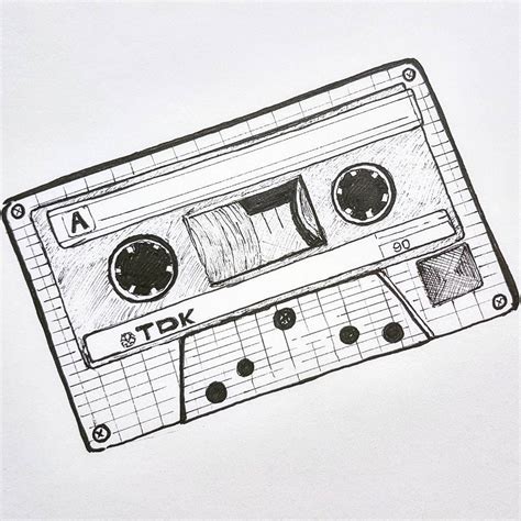 eddscape on Instagram: “cassette tape” | Cassette dibujo, Diseño de surf, Tatuajes de flash