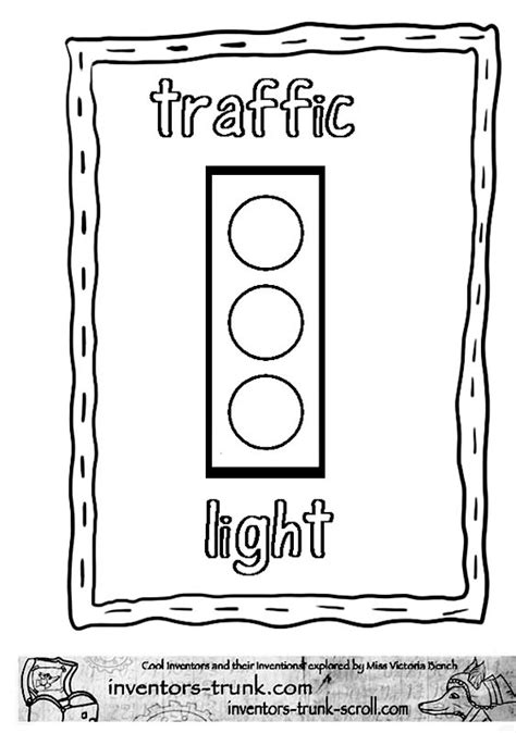 Printable Garrett Morgan Traffic Light Printable Word Searches | Hot ...