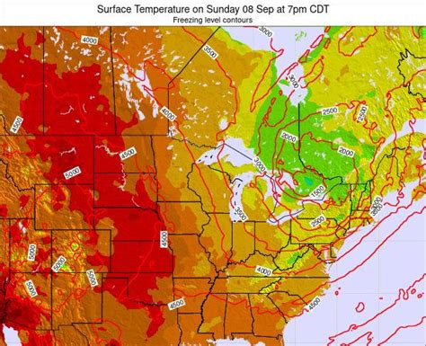 Minnesota Surface Temperature on Sunday 27 Dec at 6am CST