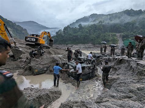 Death toll from glacial burst in India’s northeast rises to 40 | The Independent