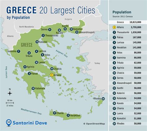 MAPS of GREECE - Cities, Greek Islands, Ancient Greece