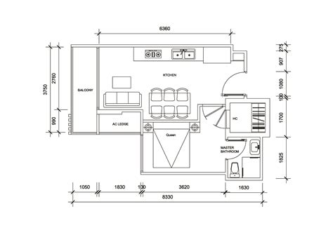 Small Apartment | Industrial Interior Design :: Behance