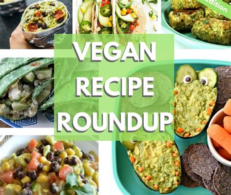 GREEN VEGAN RECIPE ROUNDUP | Vegan recipes healthy, Vegan meal plans, Recipes