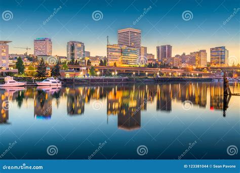 Tacoma, Washington, USA Skyline Stock Photo - Image of famous ...