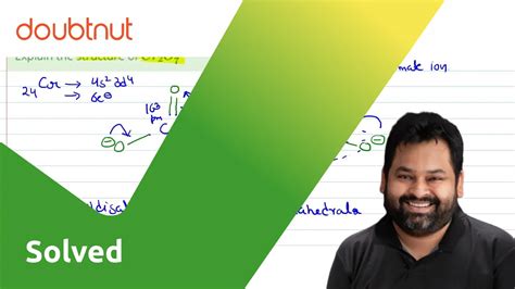 [Punjabi] Explain the structure of Cr2O7^(2-)