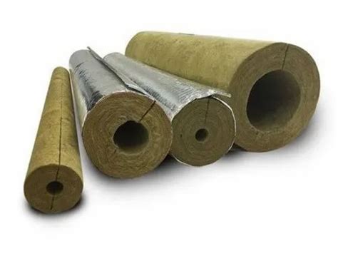 750 Yellow Rockwool pipe insulation, Nominal Density: 144, Thickness: 30-120 at Rs 215/meter in ...